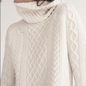 Madewell Chunky Knit Turtleneck Sweater